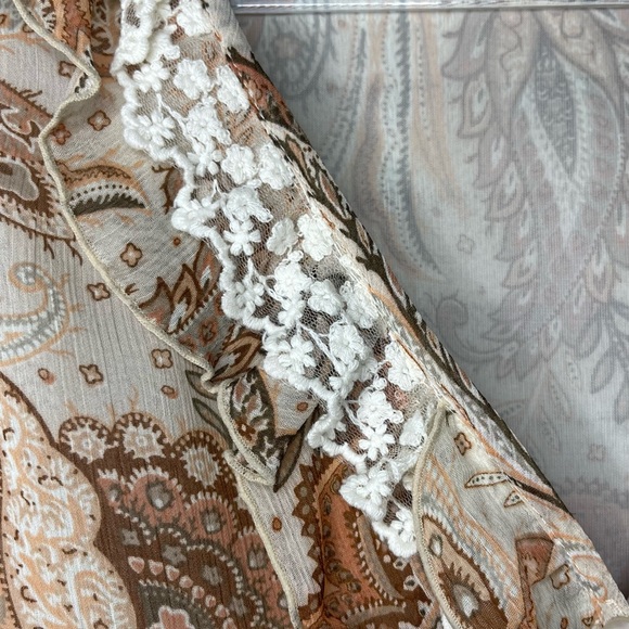 NY Collection Paisley Blouse - Picture 3 of 5